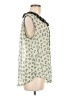 Marisol 100% Polyester Green Sleeveless Blouse Size M - photo 4