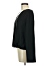 Remade 100% Polyester Black Long Sleeve Blouse Size M - photo 5