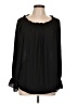 Talbots Black Long Sleeve Blouse Size L - photo 1