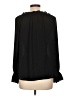 Talbots Black Long Sleeve Blouse Size L - photo 2