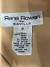 Rena Rowan 100% Silk Tan Long Sleeve Silk Top Size 6 - photo 3