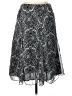 East5th 100% Polyester Paisley Silver Formal Skirt Size 10 - photo 1