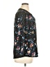 By & By 100% Polyester Floral Black 3/4 Sleeve Blouse Size XL - photo 4
