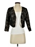 Soieblu 100% Polyester Paisley Black Blazer Size S - photo 1