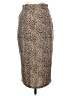 Shein Animal Print Brown Casual Skirt Size 4 - photo 2