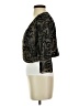 Soieblu 100% Polyester Paisley Black Blazer Size S - photo 5