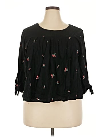 Lauren Conrad 3/4 Sleeve Blouse (view 1)