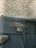 Cos 100% Wool Solid Black Wool Skirt Size 4 - photo 4