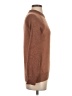 Club Monaco 100% Wool Color Block Solid Brown Wool Pullover Sweater Size S - photo 4
