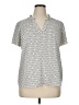 Morgan Taylor Ivory Short Sleeve Polo Size 1X - photo 1