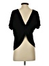 Dee Elly Black Short Sleeve Top Size XS - photo 2