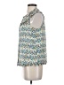 Marc by Marc Jacobs 100% Silk Blue Ivory Sleeveless Silk Top Size 4 - photo 5