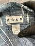 DASH 100% Cotton Blue Sleeveless Button-Down Shirt Size XL - photo 7