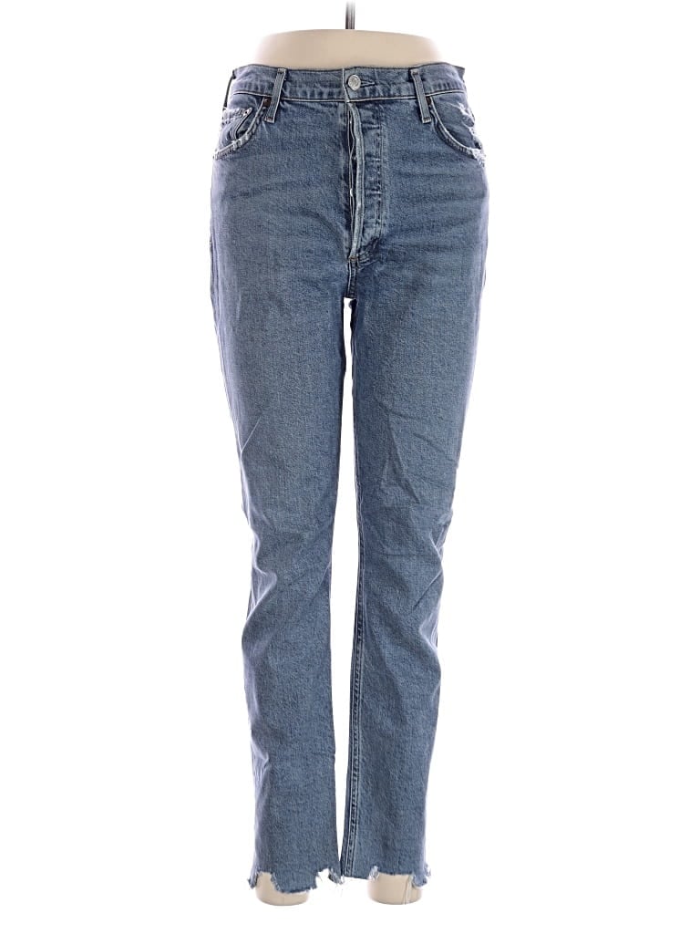 Pre-owned Agolde Jeans In Blue