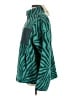Sweaty Betty 100% Polyester Animal Print Teal Pullover Sweater Size 8 - photo 5