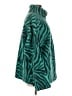 Sweaty Betty 100% Polyester Animal Print Teal Pullover Sweater Size 8 - photo 4