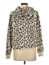 Lucky Brand Animal Print Tan Pullover Sweater Size L - photo 2
