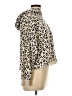 Lucky Brand Animal Print Tan Pullover Sweater Size L - photo 4