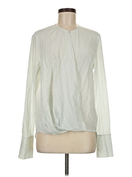 Rag & Bone Long Sleeve Silk Top