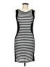 En Focus Studio Stripes Black Cocktail Dress Size 6 - photo 1