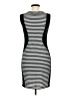 En Focus Studio Stripes Black Cocktail Dress Size 6 - photo 2