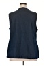 Allison Daley Blue Vest Size 18w - photo 2