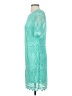 R&K 100% Polyester Teal Cocktail Dress Size 4 - photo 5