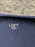 Ann Taylor LOFT Outlet Blue Sleeveless Blouse Size XL - photo 7