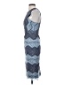 ERIN Erin Fetherston Chevron-herringbone Blue Cocktail Dress Size 0 - photo 5