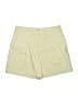 Three Dots Solid Yellow Khaki Shorts Size 10 - photo 1