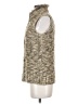 Charter Club Animal Print Brown Gold Vest Size S - photo 5