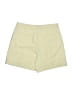 Three Dots Solid Yellow Khaki Shorts Size 10 - photo 2