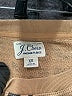 J.Crew 100% Cotton Animal Print Tan Pullover Sweater Size XS - photo 7