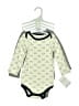 Hb 100% Cotton Print Green Long Sleeve Onesie Size 9-12 mo - photo 1