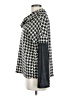 Ariella Houndstooth Silver Ivory Pullover Sweater Size M - photo 5