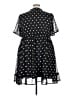 Torrid 100% Polyester Polka Dots Black Casual Dress Size 3X Plus (3) - photo 2