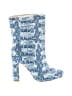 Azalea Wang Blue Boots Size 8 1/2 - photo 1