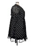 Torrid 100% Polyester Polka Dots Black Casual Dress Size 3X Plus (3) - photo 4