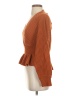 Shein 100% Acrylic Orange Long Sleeve Top Size 4 - photo 5