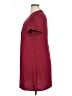 Emery Rose 100% Polyester Burgundy Short Sleeve Top Size XL - photo 5