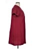 Emery Rose 100% Polyester Burgundy Short Sleeve Top Size XL - photo 4