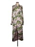 PatBO Print Gray Casual Dress Size S - photo 1