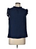 Unbranded Blue Sleeveless Blouse Size L - photo 1