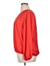 Chaus 100% Polyester Red Long Sleeve Blouse Size XL - photo 5