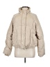Topshop 100% Polyester Solid Tan Snow Jacket Size 8 - photo 1