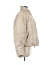 Topshop 100% Polyester Solid Tan Snow Jacket Size 8 - photo 4