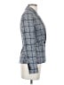 Express Plaid Blue Blazer Size 00 - photo 4
