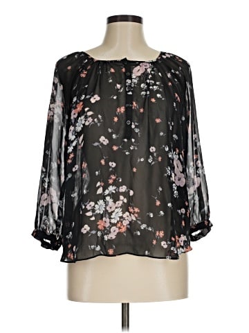 Lauren Conrad 3/4 Sleeve Blouse (view 1)