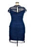 Soieblu 100% Polyester Blue Cocktail Dress Size 2X - photo 2