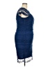 Soieblu 100% Polyester Blue Cocktail Dress Size 2X - photo 4